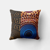 アフロ・ボヘミアン・エレガンス： クッション (裏面)