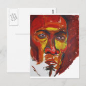 アフロ ポストカード (正面/裏面)