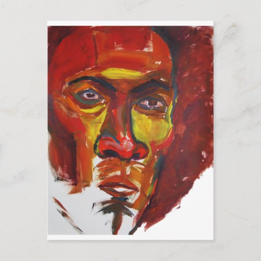 アフロ ポストカード (正面)