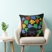 アフロ·ラブ·ピカラフルロー クッション (椅子)