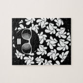 アフロ·ラブ·ブラック&ホワイト ジグソーパズル (横)