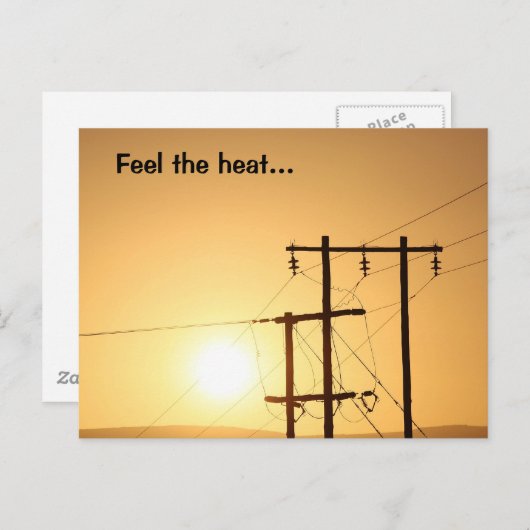 アフ感じリカの日の出の暑さ ポストカード (正面/裏面)