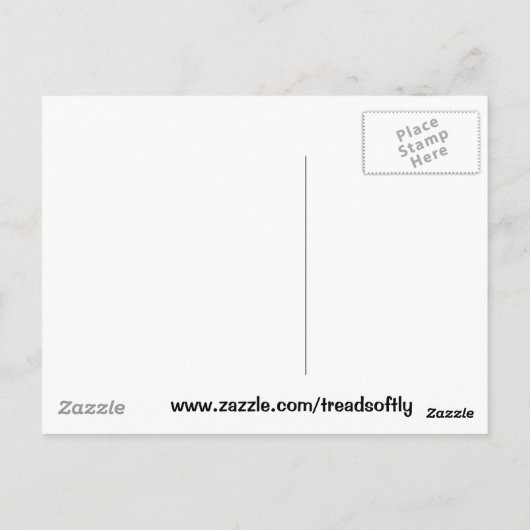 アフ感じリカの日の出の暑さ ポストカード (裏面)