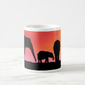 アフ救リカゾウ コーヒーマグカップ (中央)