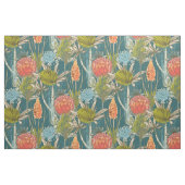 アフ数々のリカ抽象芸術花柄 ファブリック (ファットクウォーター)