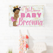 アフ王室のリカプリンセスピンク|金ゴールド大理石 横断幕 (インサイチュ)