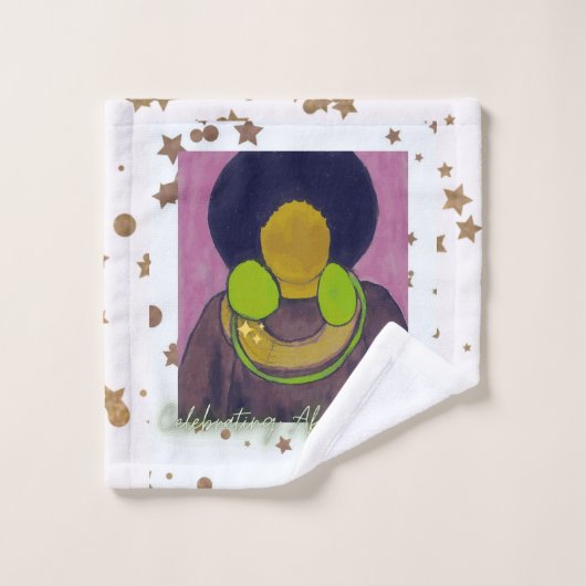 アフ祝ロ美しい ウォッシュタオル (ウォッシュタオル)