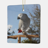 アフ素晴らしリカのオウム セラミックオーナメント (左)
