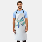 アブきらめくリ エプロン (着用した状態)