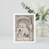 アブの館から出たライオンの泉 ポストカード (スタンド正面)