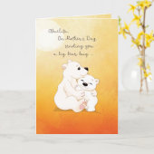 アブエリタ母のデイベアハグのためにあなた カード (黄色い花)