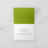 アブエリト誕生日デザートゴルフコース水彩画 カード (内部)