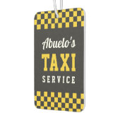 アブエロのタクシー |かわいいグランパギフト カーエアーフレッシュナー (左)