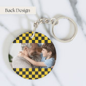 アブエロのタクシー | 祖父おもしろいニックネーム写真 キーホルダー