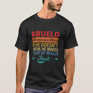 アブエロは何でも知っている祖父の父の日から Tシャツ