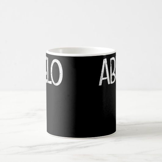 アブエロ祖父の父の日の贈りスペインの物 コーヒーマグカップ (中央)