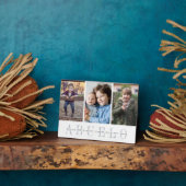 アブエロ |孫の写真コラージュ フォトプラーク (側面)