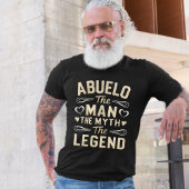 アブエロ | The Man The Myth The Legend Father's Day Tシャツ