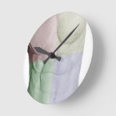 アブカラフルス ラウンド壁時計 (傾斜)