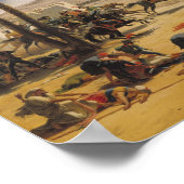 アブキルの戦い(1799年7月25日) ポスター (角)