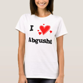 アブグシュト ペルシャスープ ビーフ ハート Tシャツ