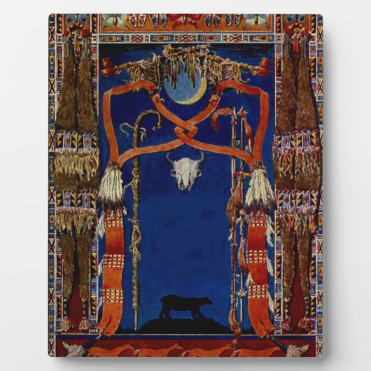 『アブサロカまたはアスパロキー』 フォトプラーク (正面)