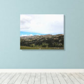 アブサロカ山脈のエッジ16x20 キャンバスプリント (インサイチュ (ウッドフロア))