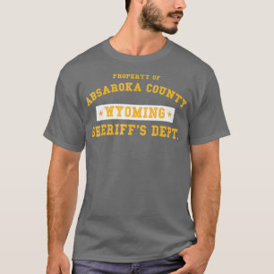 アブサロカ郡シェリフス部 Tシャツ