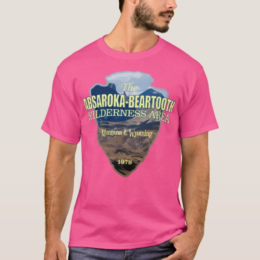 アブサロカ・ベートース荒野(矢頭) Tシャツ (正面)
