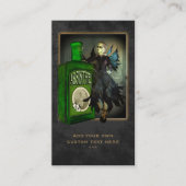 アブサンの妖精の国の社会的なプロフィールカード 名刺 (正面)