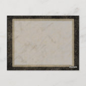 アブサンの妖精の国の郵便はがき ポストカード (裏面)