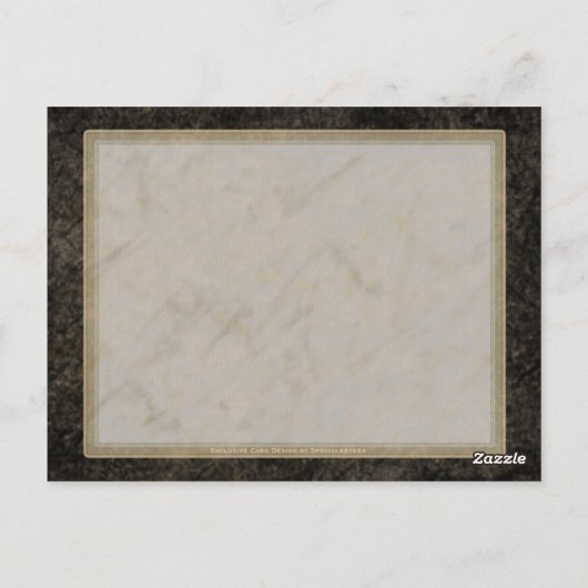 アブサンの妖精の国の郵便はがき ポストカード (裏面)