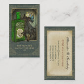 アブサンの妖精の国- La Fée Verte -緑の妖精 名刺 (正面/裏面)
