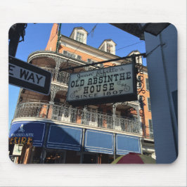 アブサンの家のニュー・オーリンズ古いルイジアナの記念品 マウスパッド