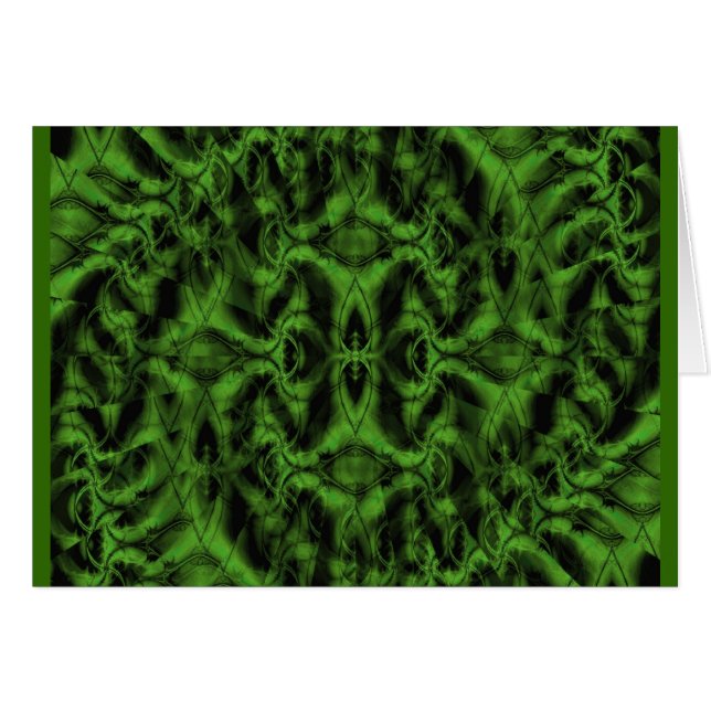 アブサンの空白のなカード (正面横)