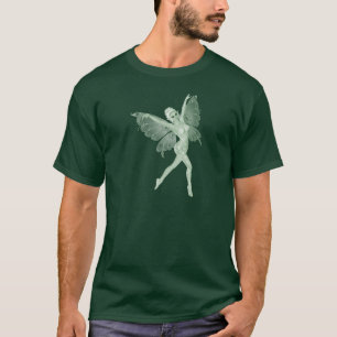 アブサンの芸術の署名の緑の妖精3B Tシャツ