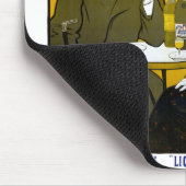 アブサンはハートをより好きに育たせます マウスパッド (コーナー)