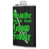 アブサンはハートをスプーンで育てる フラスク (左)