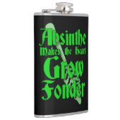 アブサンはハートをスプーンで育てる フラスク (右)