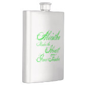 アブサンはハートを育てる フラスク (右)