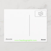 アブサンはハートを育てる ポストカード (裏面)