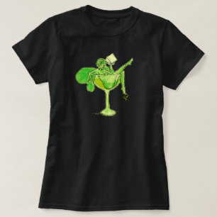 アブサント・ガール・イン・グラス（テキストなし） Tシャツ