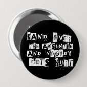 アブサン川を渡す…ボタン 缶バッジ (正面&裏面)