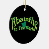 アブサン テキスト La Fee Verte セラミックオーナメント (右)