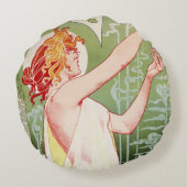 アブサンRobette ラウンドクッション (裏面)