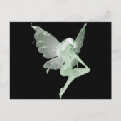 アブシンザアートシグネチャーグリーンフェアリー1A ポストカード (正面)