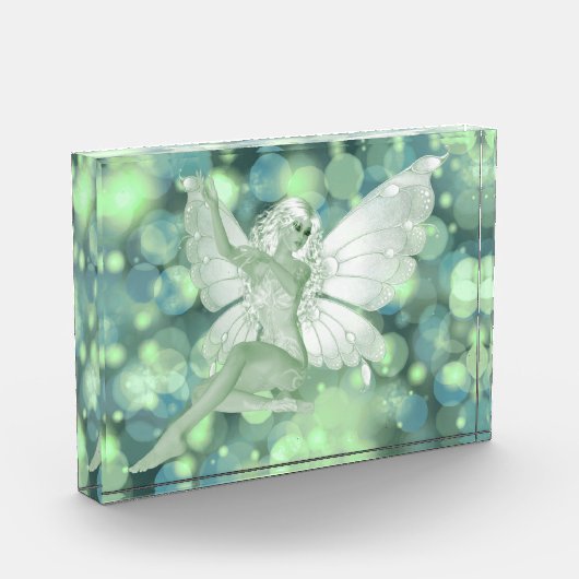 アブシンザアートシグネチャーグリーンフェアリー4 フォトブロック (左)
