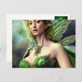 アブシンザグリーンの妖精 ポストカード (正面/裏面)