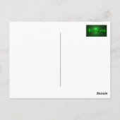 アブシンザグリーンの妖精 ポストカード (裏面)