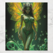 アブシンザグリーンの妖精 ワインラベル (シングルラベル)